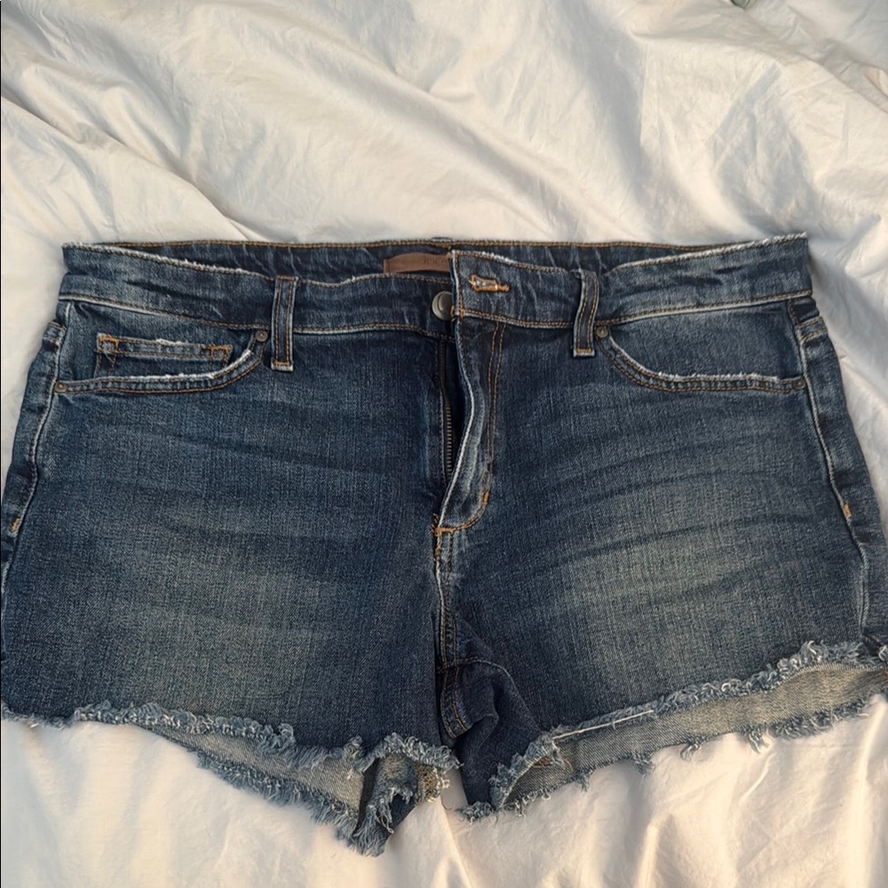 Joe's Jeans Blue Denim Cutoff Shorts